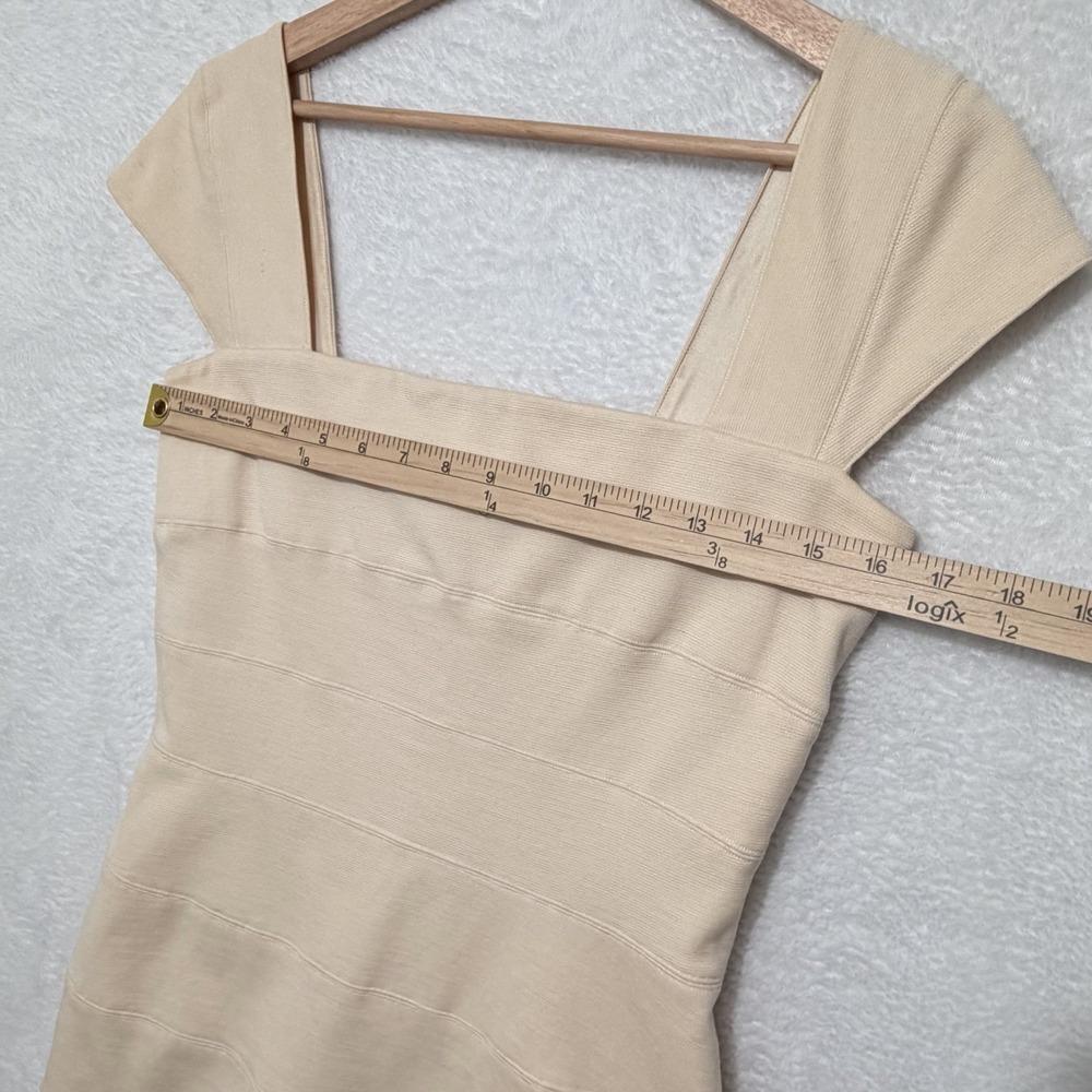 The Row Bandage Short Cream‎ Dress *Read - Picture 7 of 12